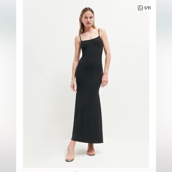 dress style korean Korea Style Loose Linen Maxi Dresses For Women Q3093 main image 0